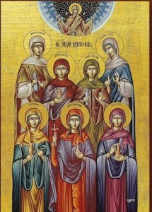 Holy Myrrhbearers Icon